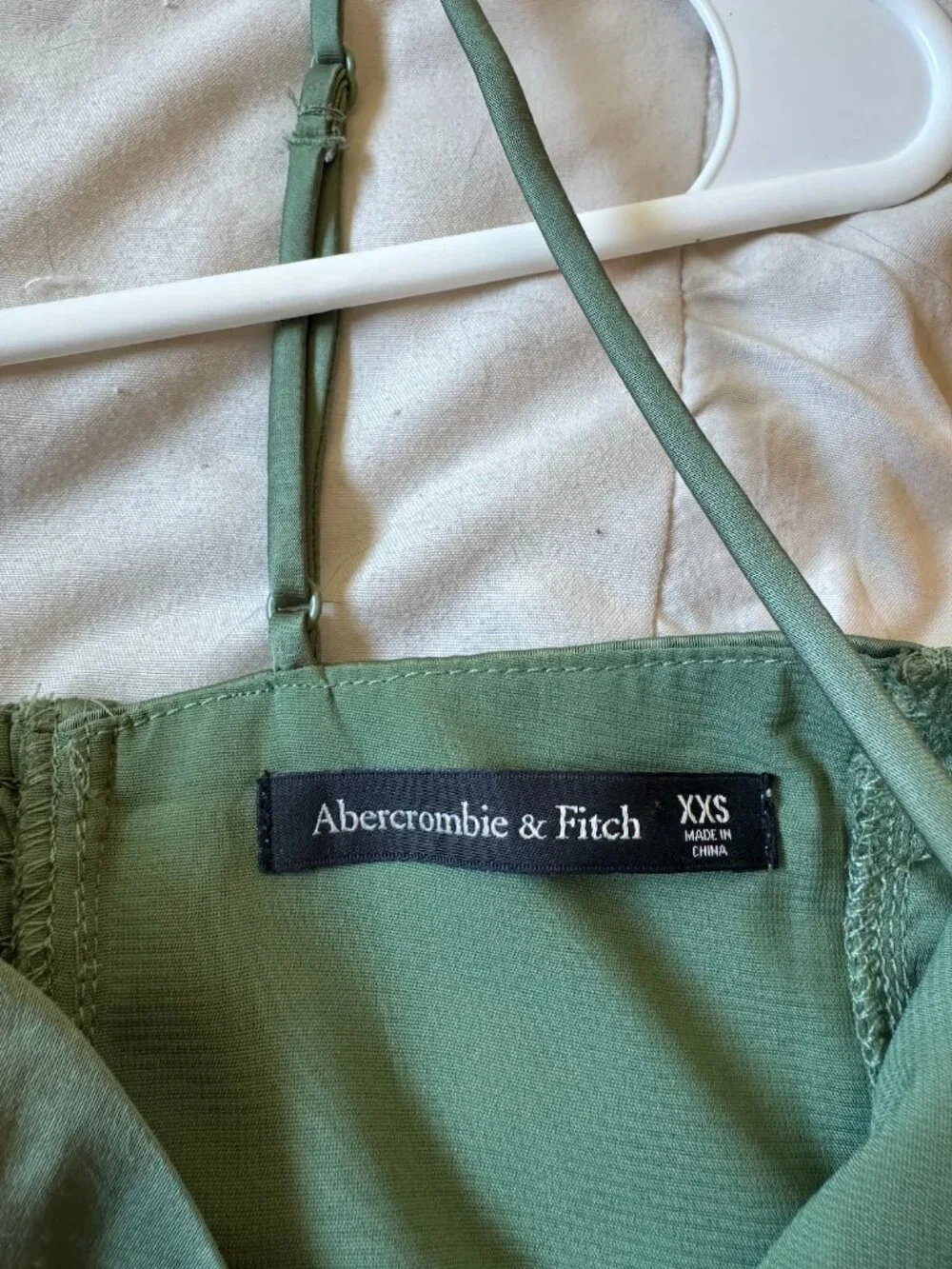 Abercrombie & Fitch Camille Green Maxi Dress